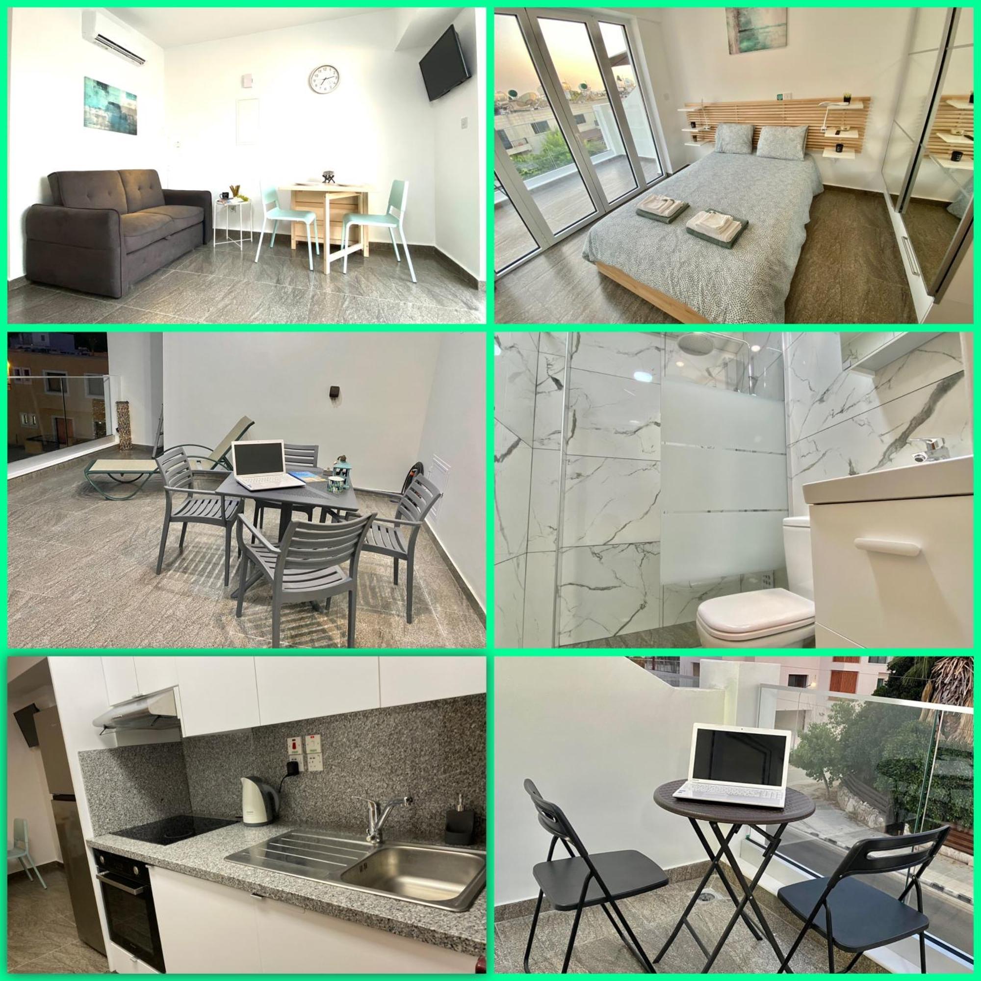ευ ζην / Ev Zin: Modern, Cozy, Studio, Pool, Balcony Διαμέρισμα